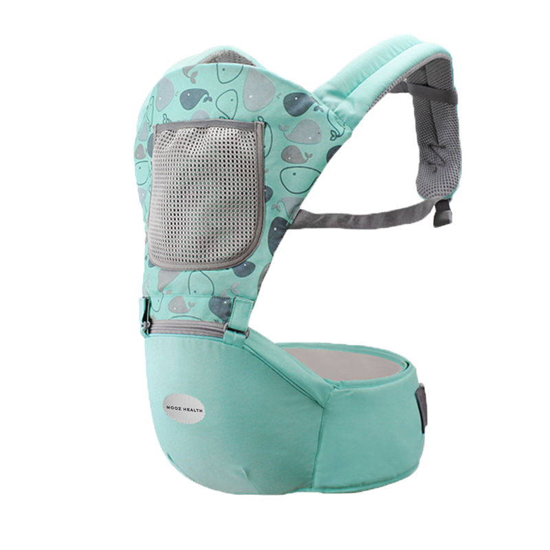 MOOZ Baby Carrier Waist Stool Backpack Ergonomic Infant Baby Multifunctional Hipseat Sling Hold Waist Adjustable Belt CCX001
