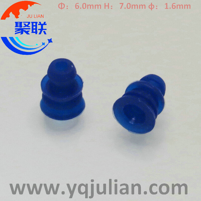 Auto rubber seal plug 2.8/3.5mm hole plug rubber seal for auo wiring waterproof connector