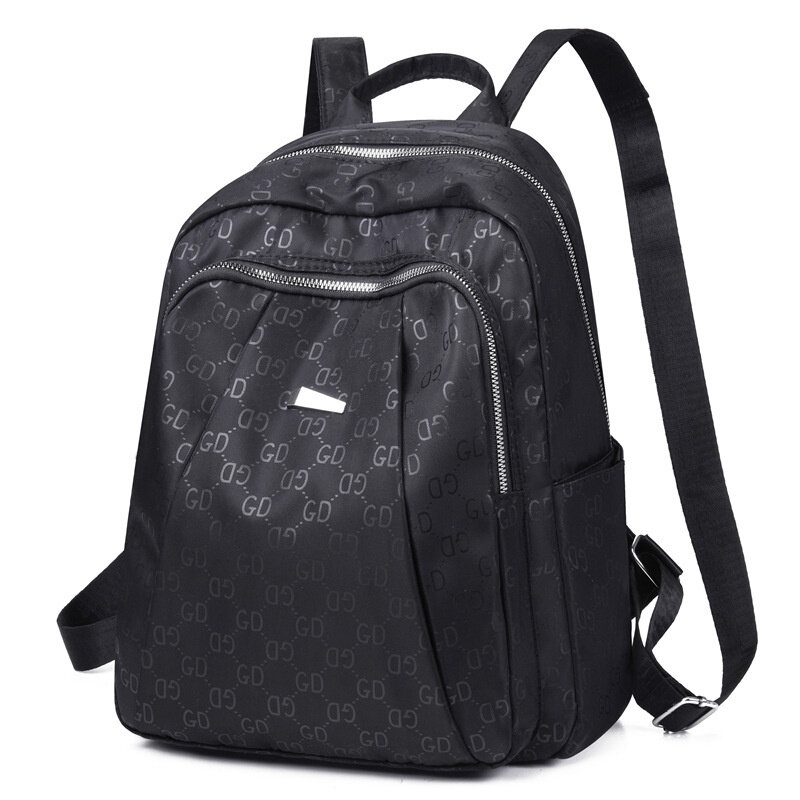 2022 new Korean Oxford cloth large capacity backpack simple light backpack fashionable leisure outdoor travel bag