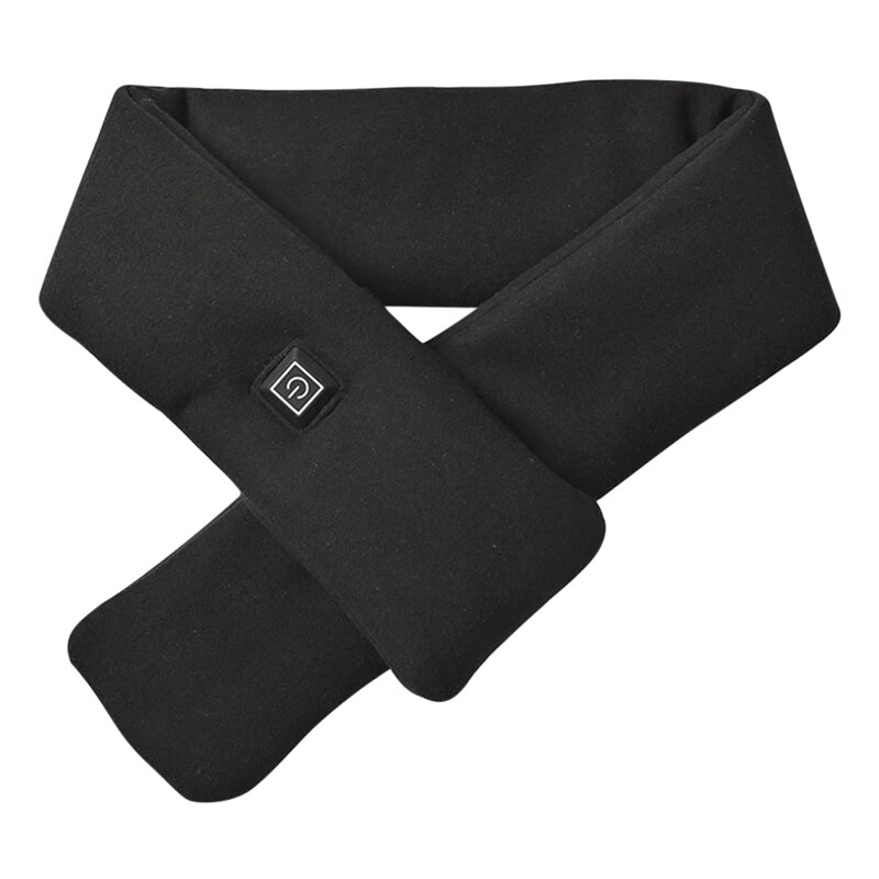 Шарф с электроподогревом для мужчин и женщин, умный зимний шарф с USB-зарядкой и подогревом для защиты от холода или тепла