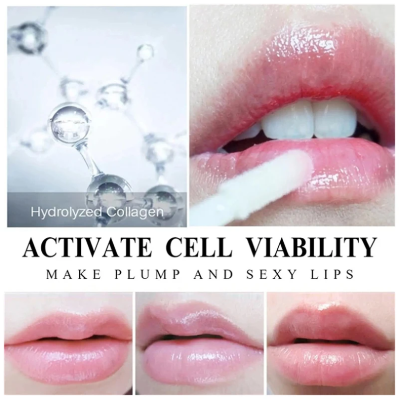 Lip Plumper Serum Extreme Volume Lip Enhancer Liquid Oil Moisturizing Reduce Fine Lines Lip Plumper Gloss Sexy Beauty Makeup