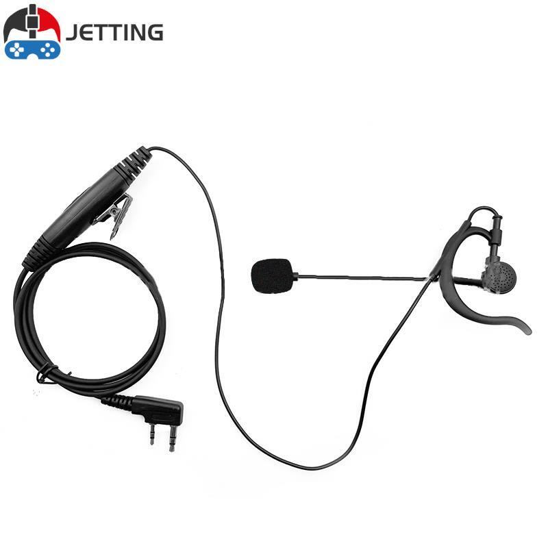 K-head 300-125 słuchawki taktyczne kolczyki wkrętki Bluetooth słuchawki Baofeng 5R, słuchawki domofonowe 888S