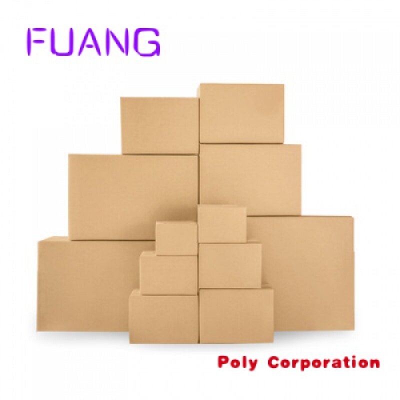Boîtes en carton pour déménagement, exportation vers l'UE, les États-Unis, le Japon, fluide, etc-Freins d'impression, boîte d'emballage Pox pour les petites entreprises