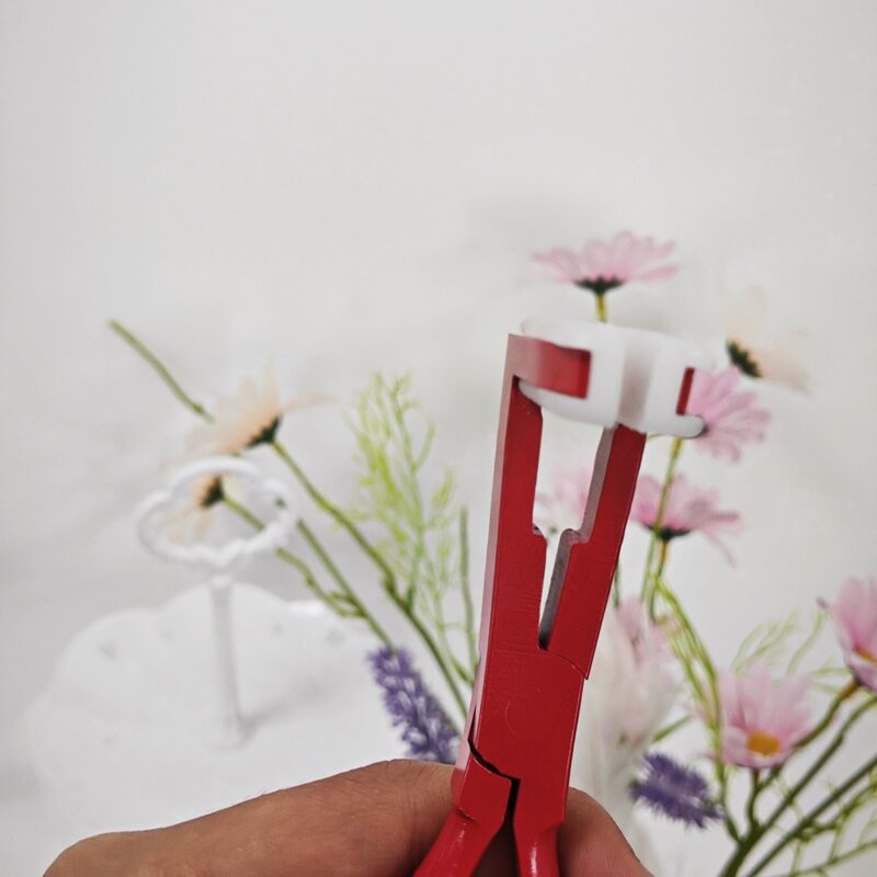 nose pliers hair extension tool for remove tape on Hair Extensions Multi-function hair extension pliers red