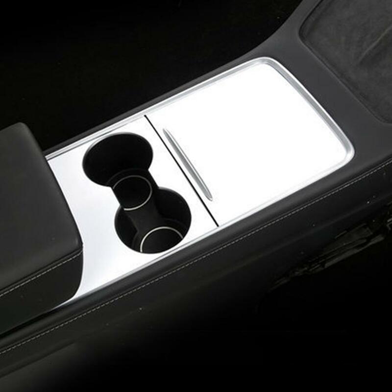 Adesivo di rivestimento della copertura del pannello di controllo centrale dell'auto per accessori per la decorazione d'interni della pellicola di Retrofit Tesla Y J7j8