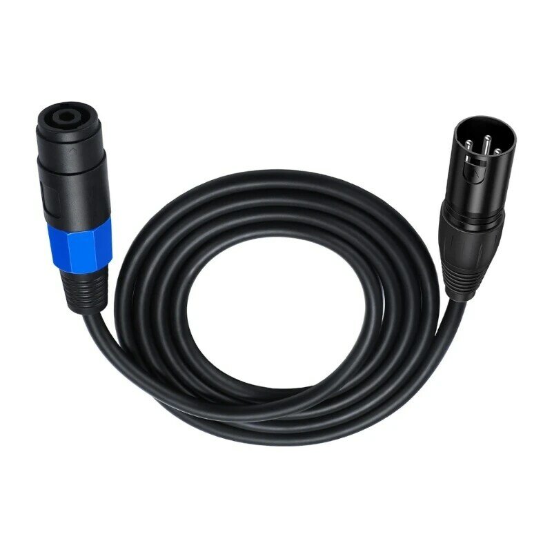 Speakon-auf-XLR-Kabel Speakon-Buchse auf XLR-3-Pin-Stecker-Mikrofonverlängerungskabel
