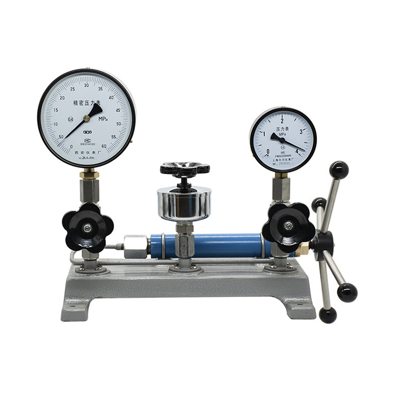 YW-6 cina manometro ad alta precisione Tester di pressione pompa calibratore 6MPa escluso manometro
