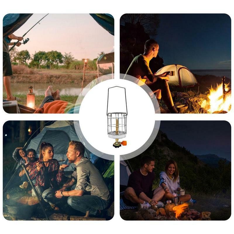 Lampe portable coupe-vent ci-après leLight, camping en plein air, Eva à gaz, tente, pique-nique, barbecue, lanterne, équipement de camping