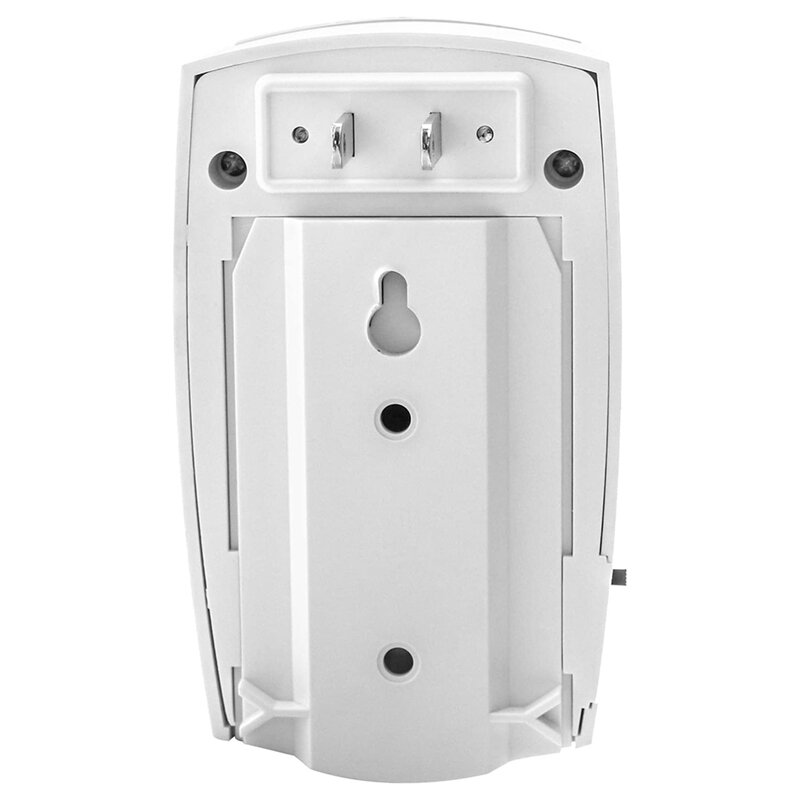 4 PCS Power Failure Alarm, 118 Db Loud Siren Plastic With LED Light 110V To 220V, Off/On Alert, US Plug