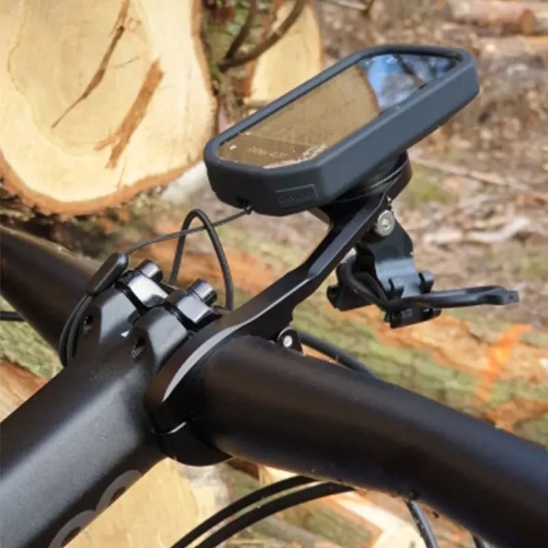 Support d'extension de compteur de code de vélo, support d'ordinateur de vélo, support de caméra avec support de lumière pour Garmin Cateye Bryton