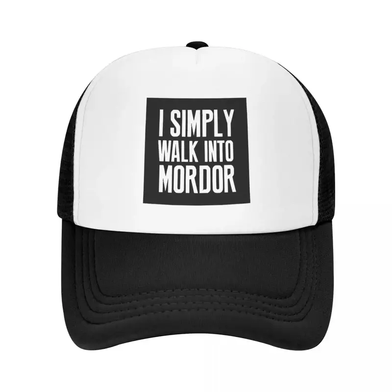 I sederhana berjalan ke MORDOR topi bisbol topi memancing topi anak-anak Streetwear topi mewah wanita pantai Outlet pria