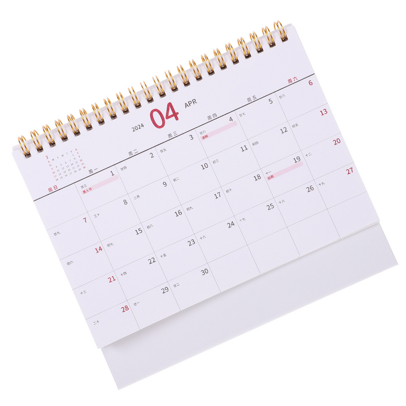 Kalender meja perencana harian kalender Bulanan kalender meja perencanaan jadwal dekoratif dekorasi perlengkapan kantor rumah