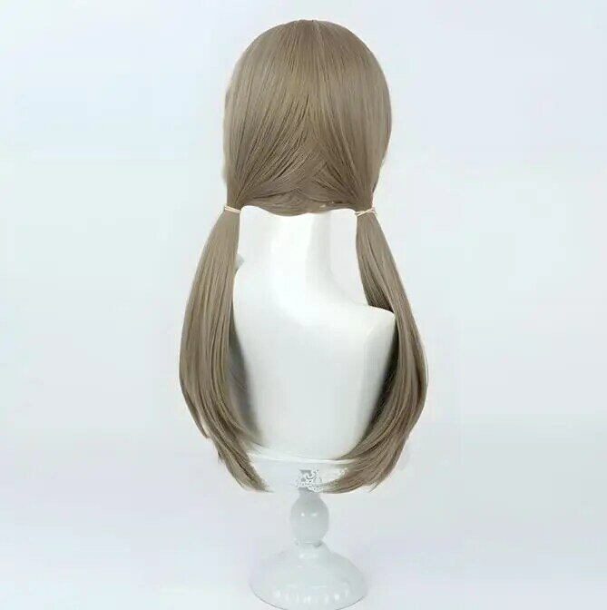 Kafka Cosplay Wig Fiber synthetic wig Honkai star rail cosplay Light linen double ponytail long hair Honkai Star Rail Wig