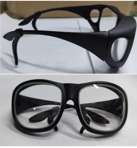 Anti-Strahlungs-Blei brille Röntgen-Myopie-Brille Außenspiegel Schutz dichtung spiegel