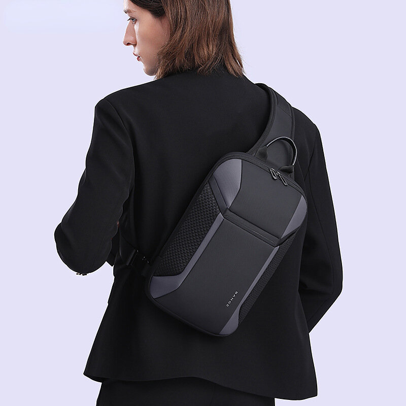 Мужская сумка на плечо Chikage, многофункциональная вместительная сумка через плечо, корейская мода, Высококачественная школьная сумка