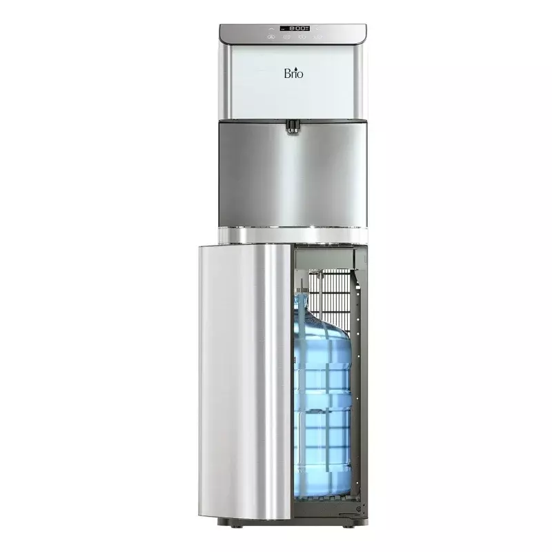 Brio moderna bodenlast wasserkühler spender-tri-temp, einstellbare temperatur, selbst reinigend, berührungs abgabe, kinder sicherheit
