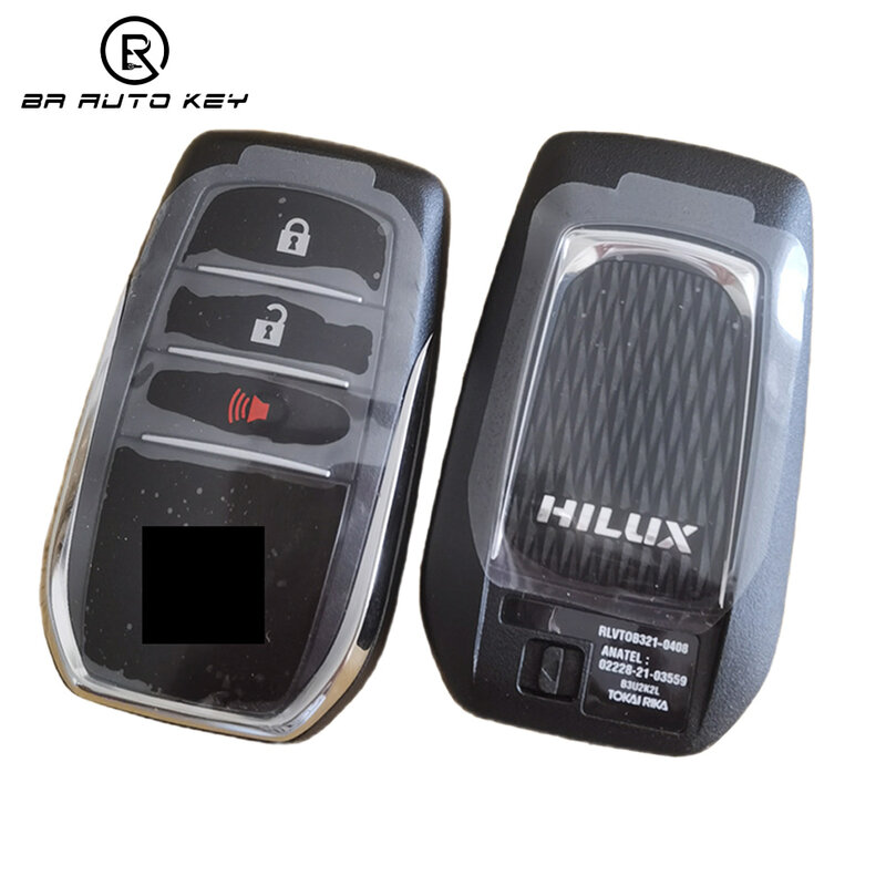 Вторичный рынок 3/4 кнопочный умный дистанционный Автомобильный ключ для Toyota Fortuner SW4 Hilux SRV 433 434 МГц 8A чип BM1EW B3U2K2L 61k643-0010 0182