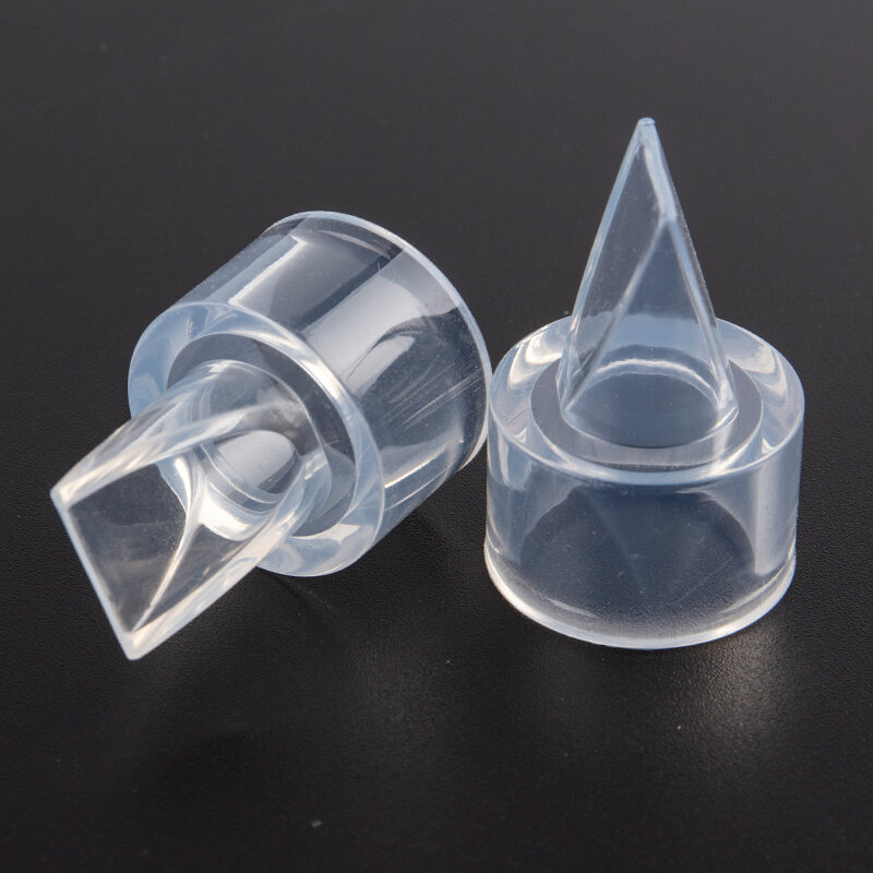 Accessoires de pompe à bec de canard en silicone pour l'alimentation des bébés, 2 pièces