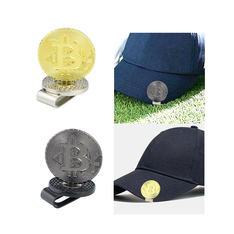 Golf Ball Marker Golf Cap Holder Lightweight Decor Portable Creative Golf Accessories for Outdoor Practice Exercise Sports Men