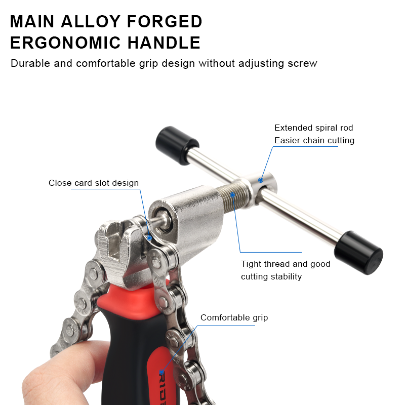 Extractor de pasadores de cadena de bicicleta, divisor para herramienta de reparación de ciclo, Mini cortador de cadena de MTB, accesorios de dispositivo
