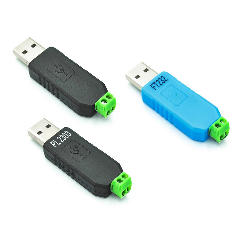 وحدة تحويل USB إلى RS485 ، USB إلى RS485 ، CH340 ، PL2303 ، FT232RL ، 1 إلى