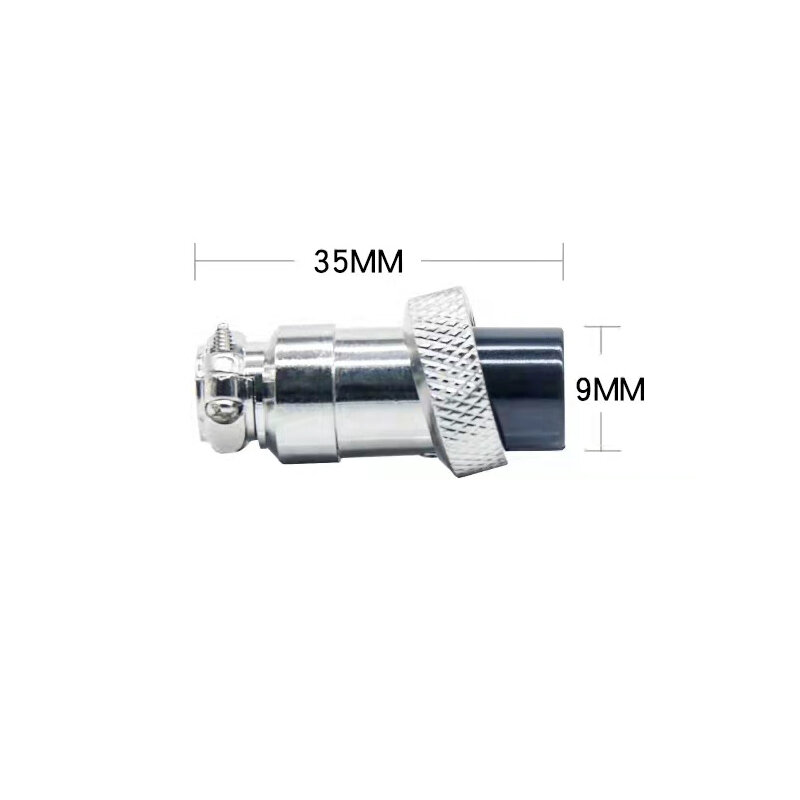 GX12 4 Pin Female Plug Cable Circular Aviation Socket Connector,Sewer Pipe Endoscope Camera Accessories TIMUKJ