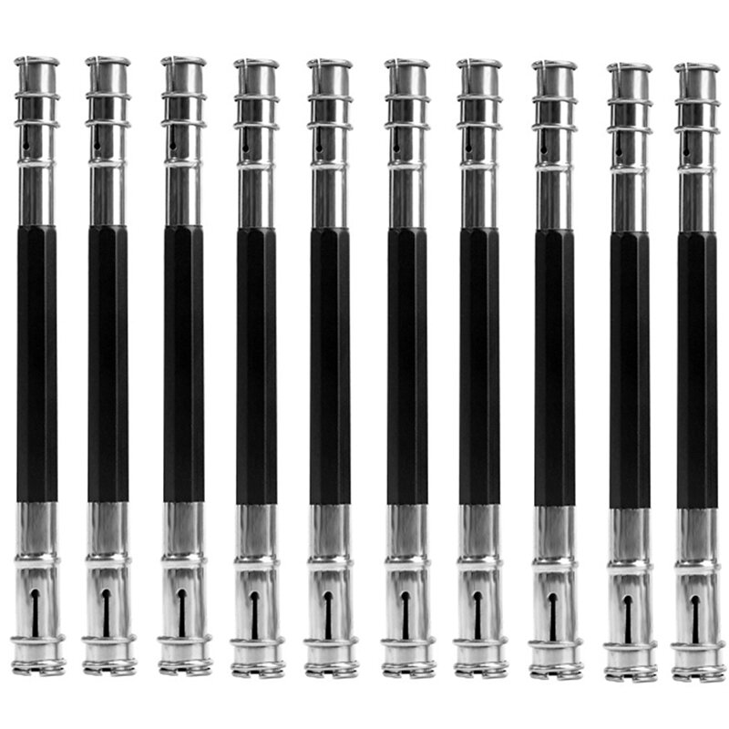 10 pçs lápis extensor titular ajustável lápis alongamento ferramenta dispositivo de acoplamento para a escola arte escrita