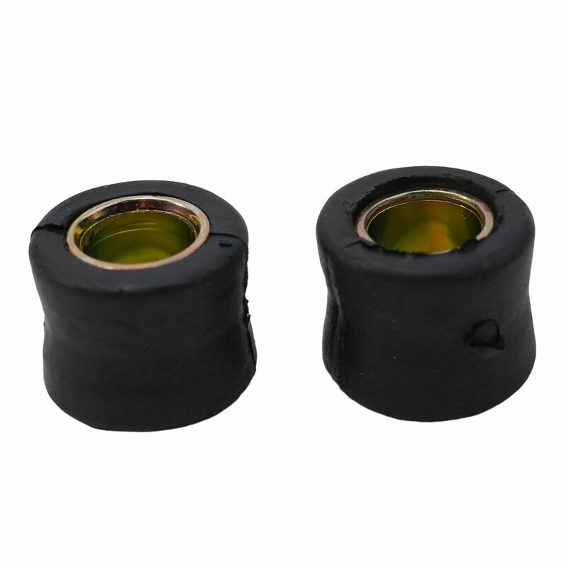 Boccola ammortizzatori boccole sospensione in gomma resistere 12 MM 2/4 pezzi accessori boccola nera in metallo moto posteriore