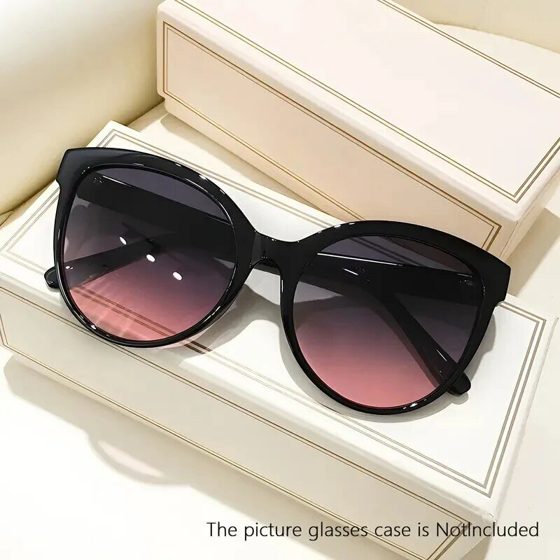 Cat Eye Sunglasses Outdoor Driving Sunshade Decoration Oversize Frame Glasses UV Protection