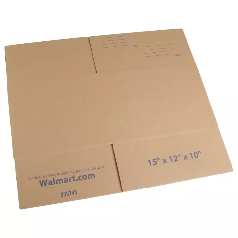 펜 기어 재활용 배송 박스, 15 인치 L x 12 in. W x 10 in. H, 30 카운트