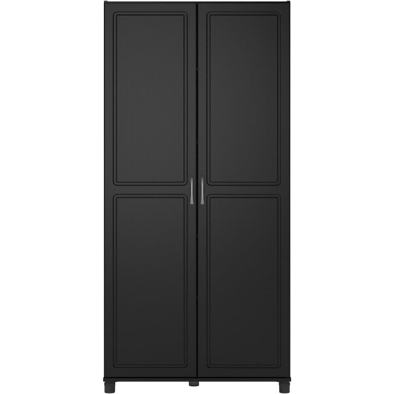 Evolution Kendall 36" Utility Storage Cabinet - Black