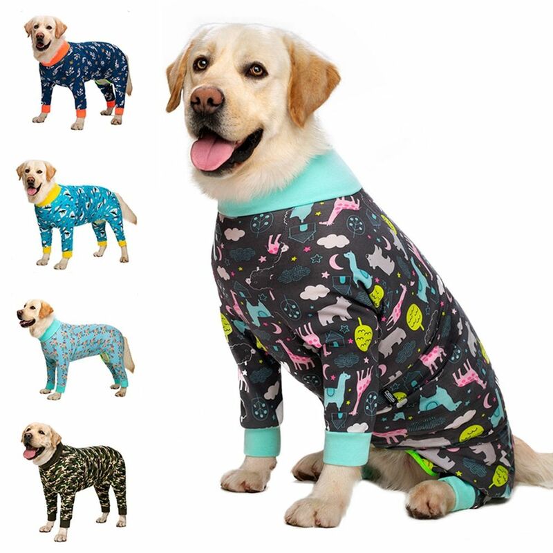 Костюм для кормления живота с четырьмя ногами, рубашка-пальто для выздоровления питомцев, Пижама для собак, одежда для собак