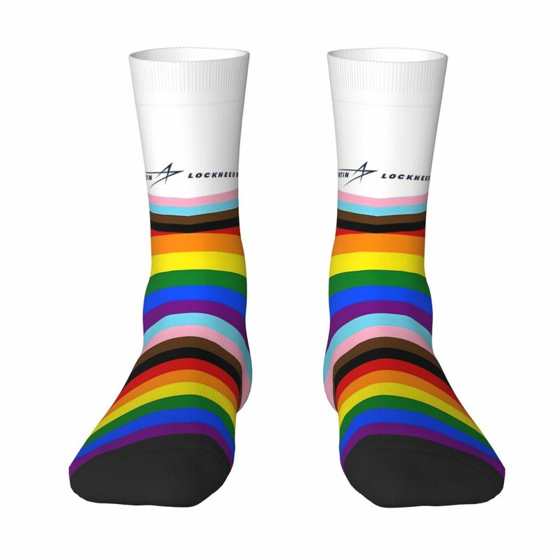 Lockheed martin gay orgulho adulto meias, unisex meias, meias masculinas meias femininas