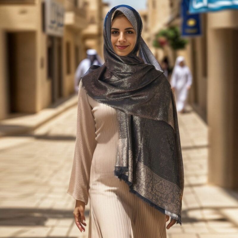 Einfarbiges Kopftuch neue weiche Einfachheit Truthahn Schal bequeme Sonnencreme Schal Frauen