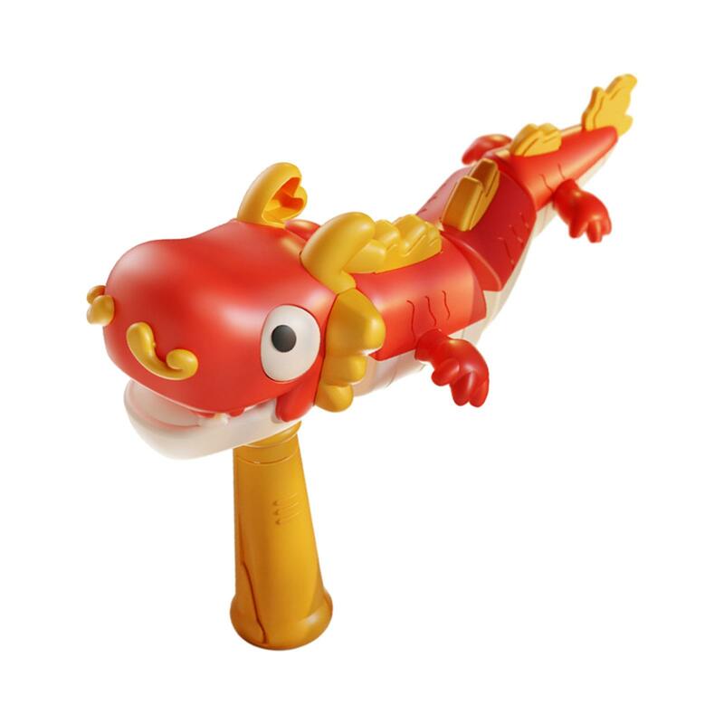 Mainan naga Tiongkok Ayun, mainan naga menari untuk hadiah Tahun Baru 2024