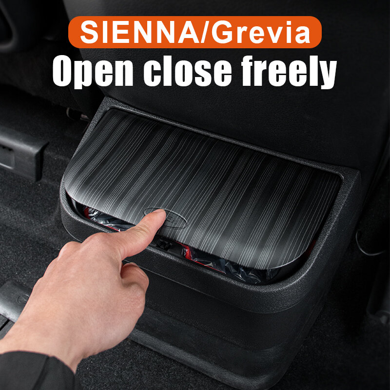 Untuk Toyota Sienna 2021-2024 Aksesori di mobil tempat sampah modifikasi Sienna tahan air kotak utilitas upgrade mobil