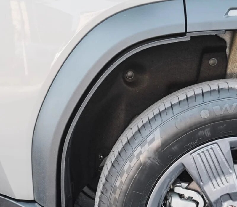 Panel lapisan roda belakang mobil cocok untuk CHERY JETOUR Traveler T2 2023 + modifikasi isolasi suara Fender lapisan roda belakang karet