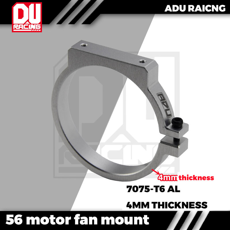 ADU Racing-Ventilador de montagem ajustável, Motor Hobby Asa Foguete, 40mm x 40mm, 56 milímetros, 5687, 56113, 56118, 7075-T6