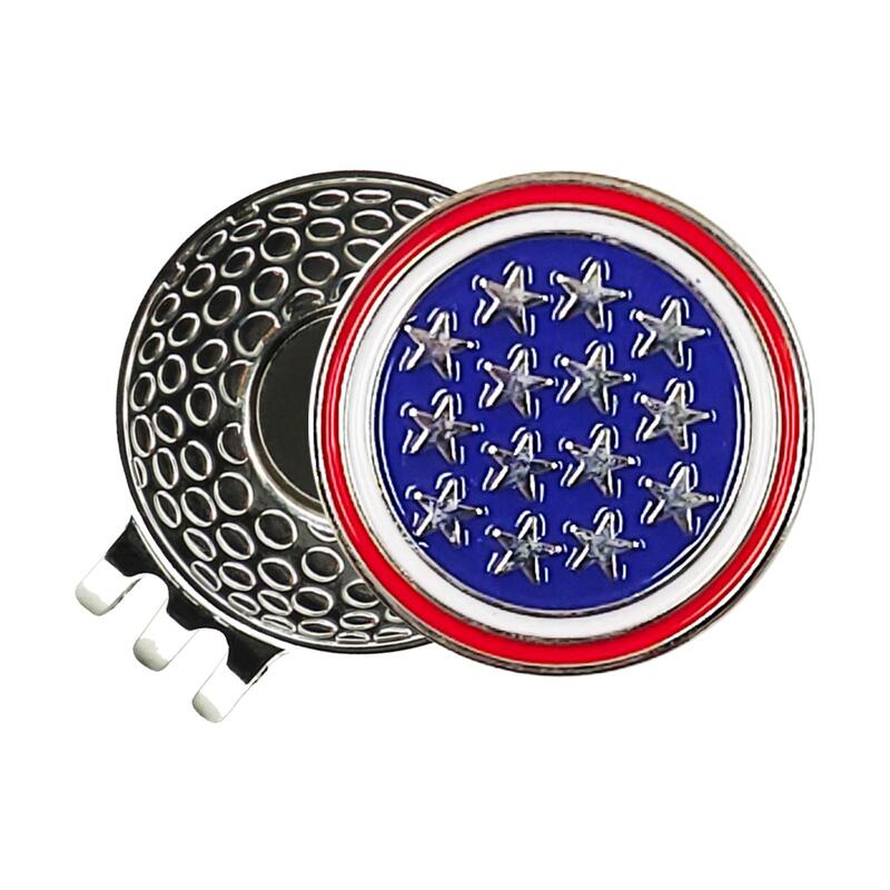 Golf Ball Marker Ball Marker Practical High Precisions Golf Sports Accessories Hat Clip Holder for Belt Caps Hats Bags Gloves
