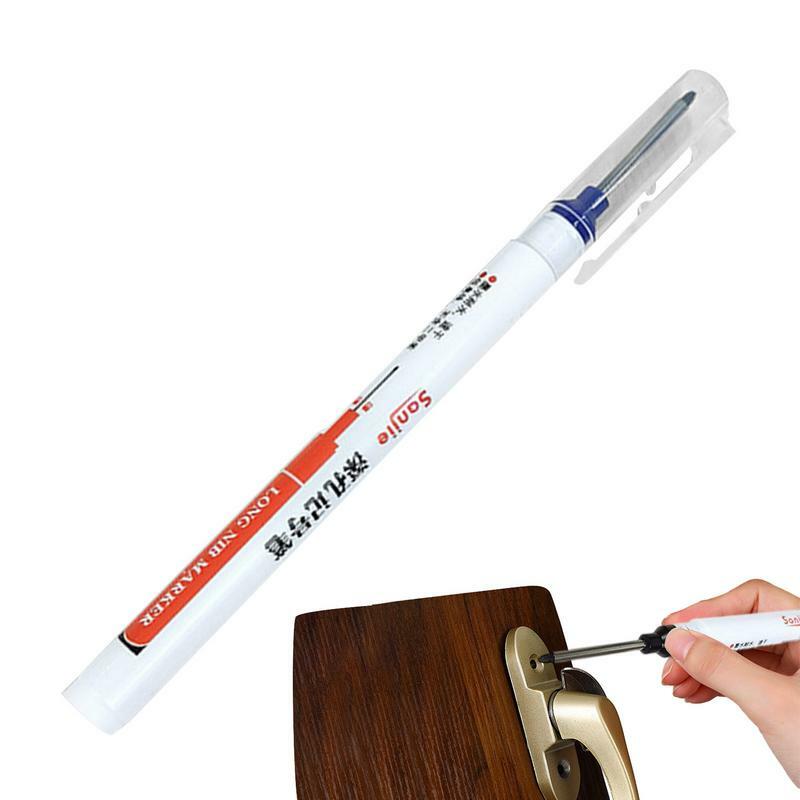 긴 코 마커 산업용 긴 펜촉 마커 펜, 빠른 건조, 목공 마킹 유리용 산업용 마킹 제품