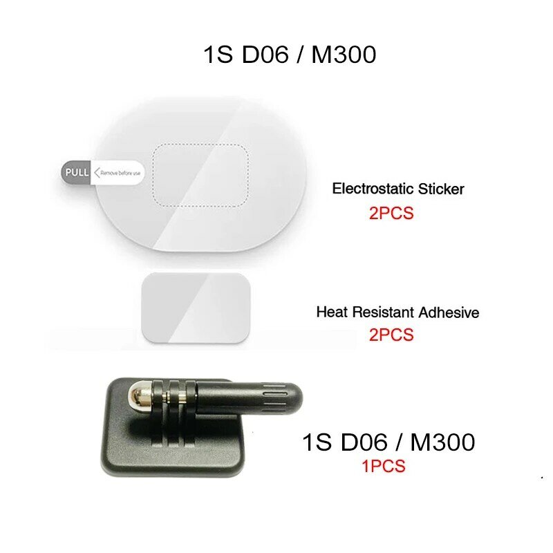 for 70mai Dash Cam 1S D06 m300 bracket 70mai Accessory Set Static Sticker Glue for 70mai M300 bracket