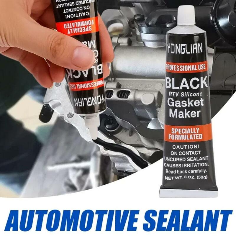 Pembuat Gasket silikon RTV hitam hi-temp Sealant tahan minyak untuk mesin Sealant otomotif dengan adhesi tinggi Sealant mobil C1B3