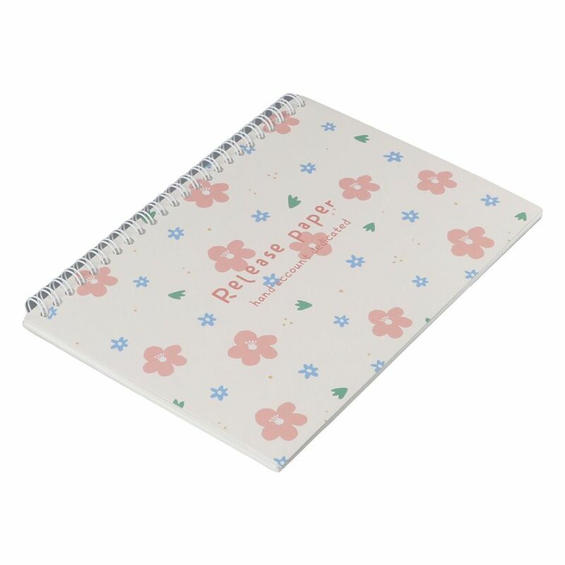 Libro adesivo riutilizzabile 32 pagine A5 White Sticker Organizer collezione di adesivi per Album di raccolta di fiori