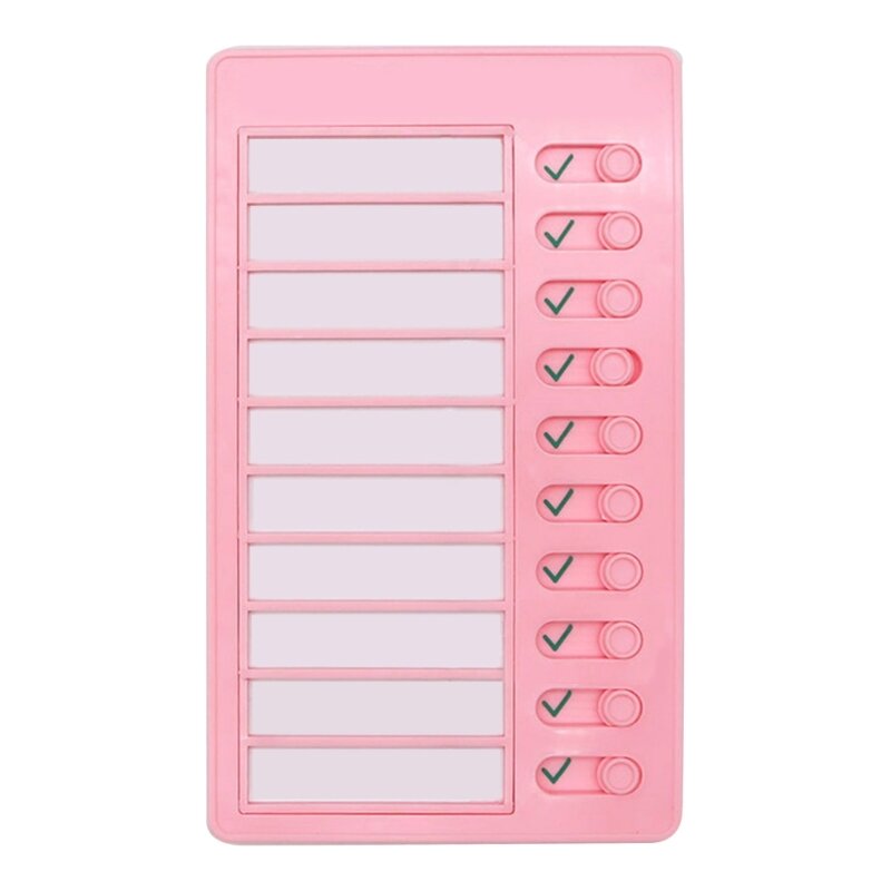 Daily Affairs Checklist Wall Mount Memo Boards for Elder Daily Care To-do-list