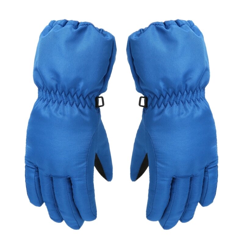 Перчатки с закрытыми пальцами, зимние толстые теплые спортивные варежки для активного отдыха