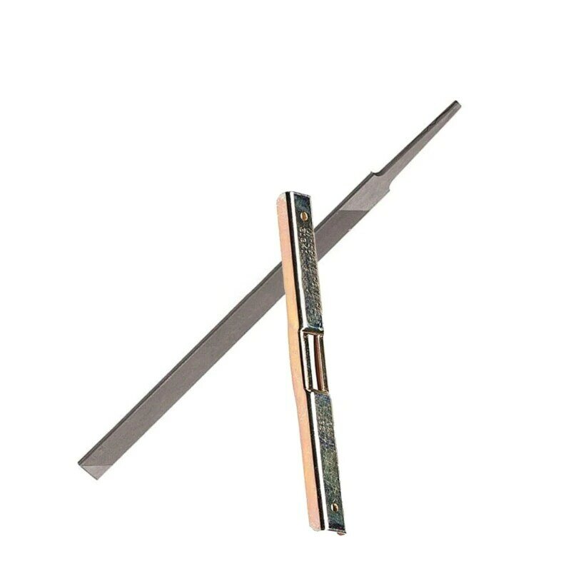 12-дюймовый инструмент для измерения глубины цепной пилы с плоским напильником, набор методов заточки цепной пилы для обычной