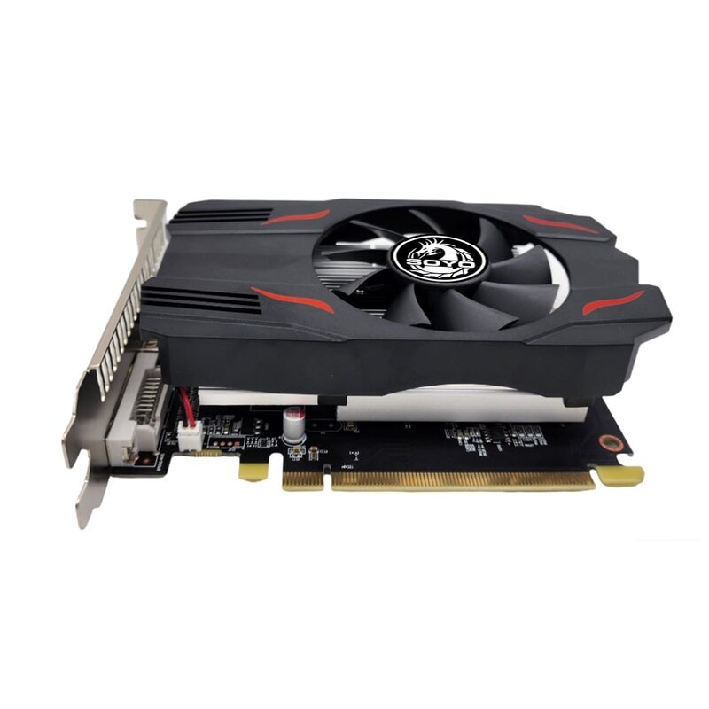 Soyo กราฟิกการ์ด AMD GPU Radeon RX 550 4G 128Bit GDDR5 14nm คอมพิวเตอร์พีซี RX550 PCI-E 3.0การ์ดวิดีโอเกมใหม่ทั้งหมด