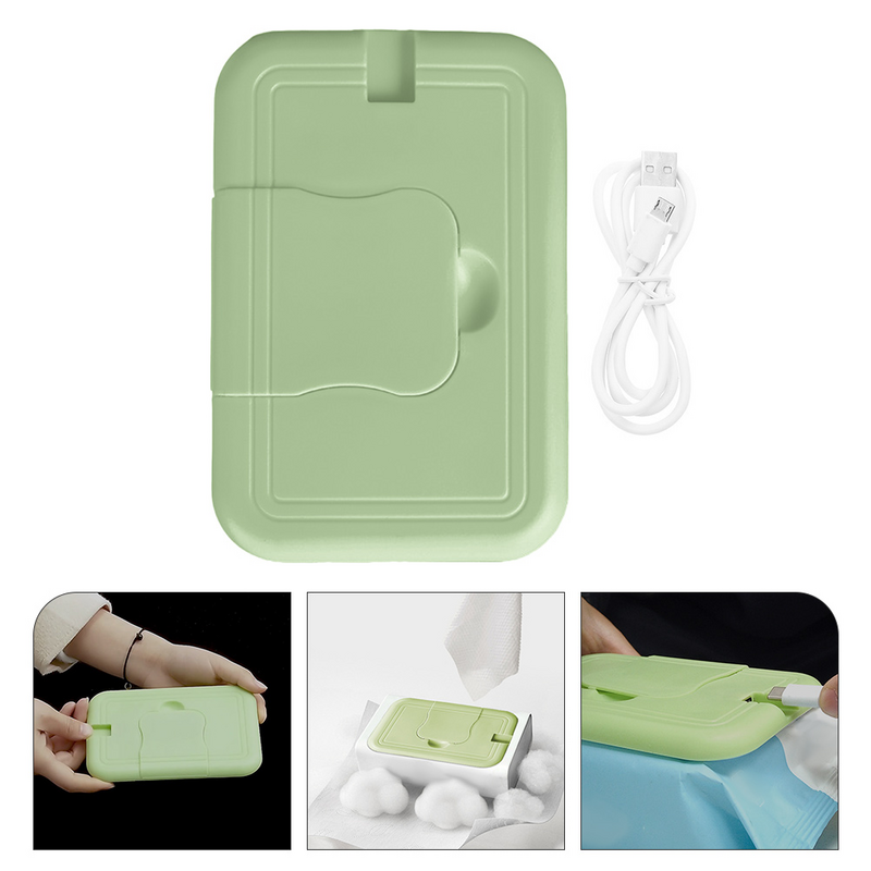 Caixa do tecido das limpezas molhadas do bebê portátil, distribuidor do aquecedor, interior