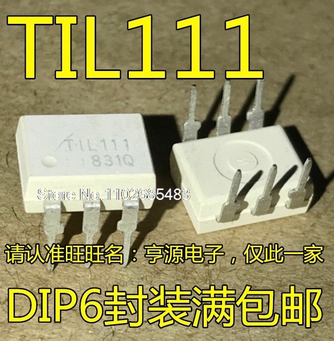 (10 pz/lotto) TIL111 TIL111M DIP-6