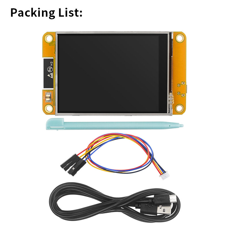Pantalla ESP32 de 2,8 pulgadas para Arduino LVGL, placa de desarrollo WIFI y Bluetooth, pantalla LCD de 240x320, módulo TFT con Touch WROOM